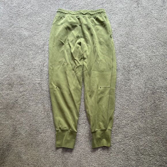 Nike Sportswear Tech Fleece Joggers Olive Green Black Tapered Leg Men's M - Picture 2 of 6